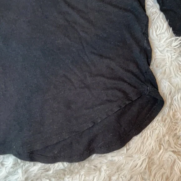 Abercrombie & Fitch Black 3/4 Sleeve - Size Small - Picture 4 of 8